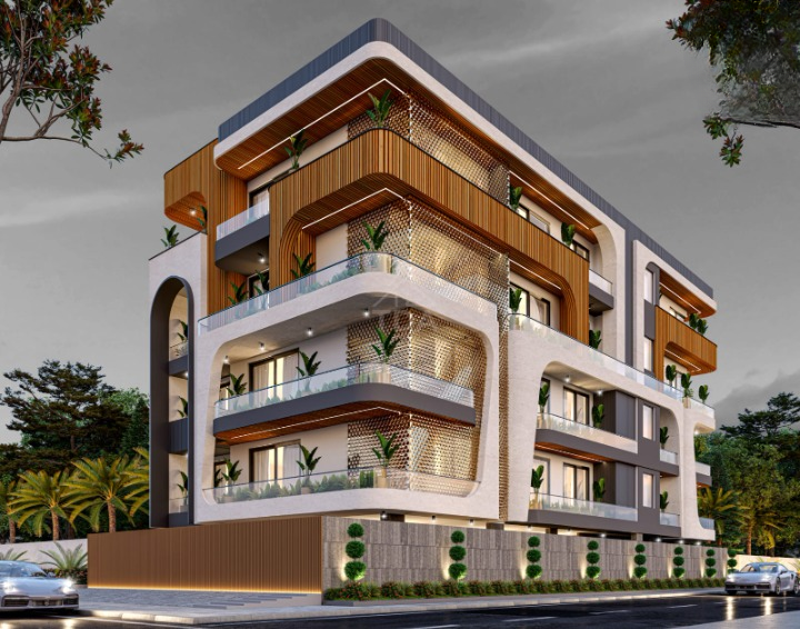 Malibu Towne Gurugram building elevation